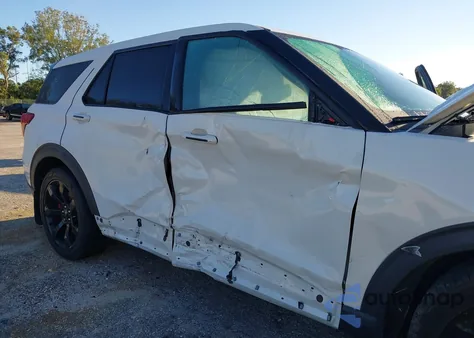 2021 Ford Explorer St из США, поврежденный, VIN 1FM5K8GC2MGB63000